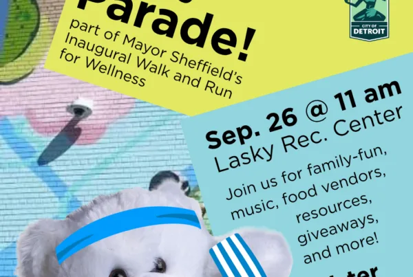 Flyer for the 2026 Detroit Baby Parade